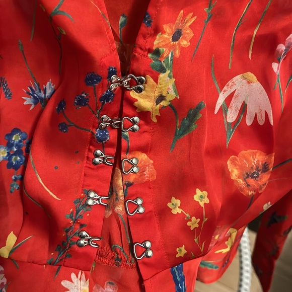 Beautiful Kooples spring blouse sz 2 - Picture 3 of 4